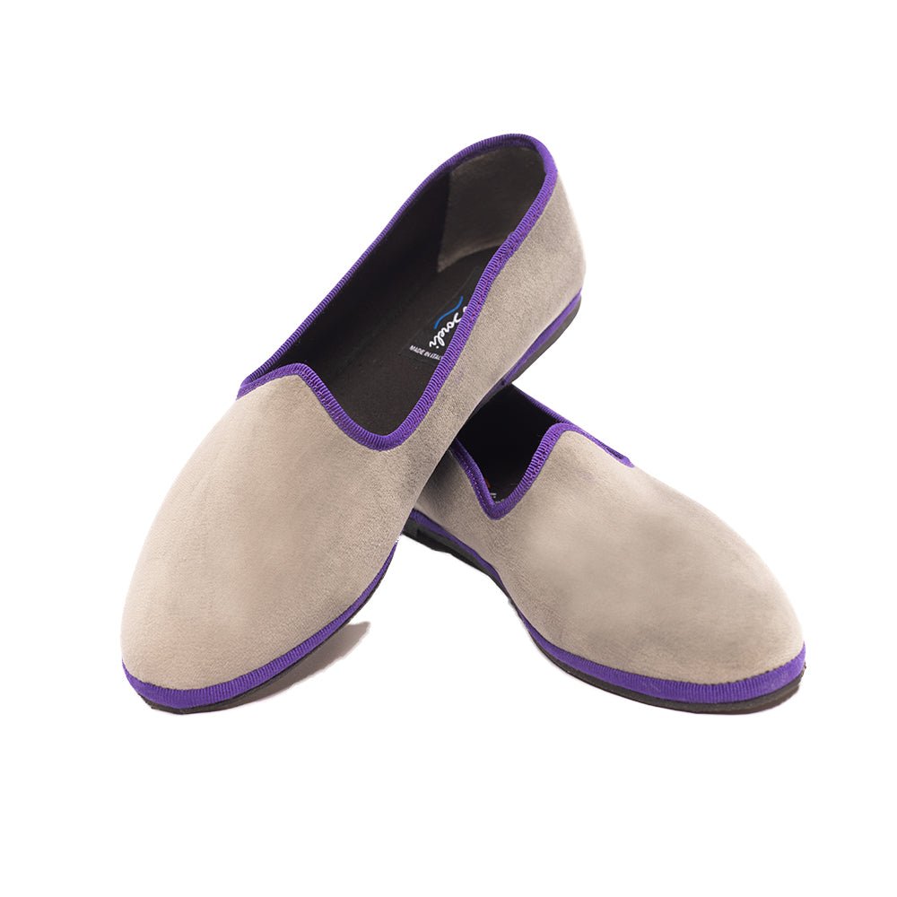 Mar Soreli Friulane Women’S Gray Violet Ballet Flats Slip On by Mar Soreli – Don't Panic Shoes
