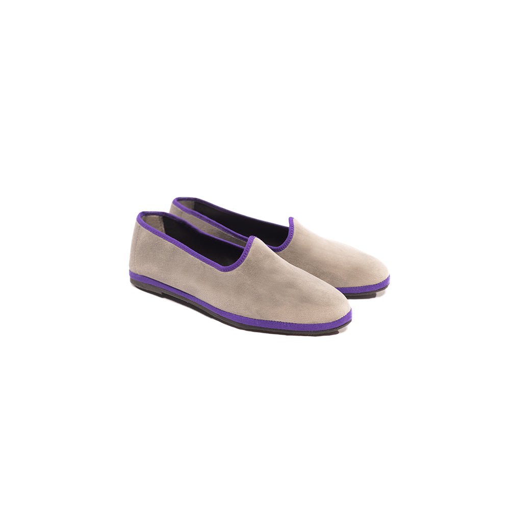 Mar Soreli Friulane Women’S Gray Violet Ballet Flats Slip On by Mar Soreli – Don't Panic Shoes