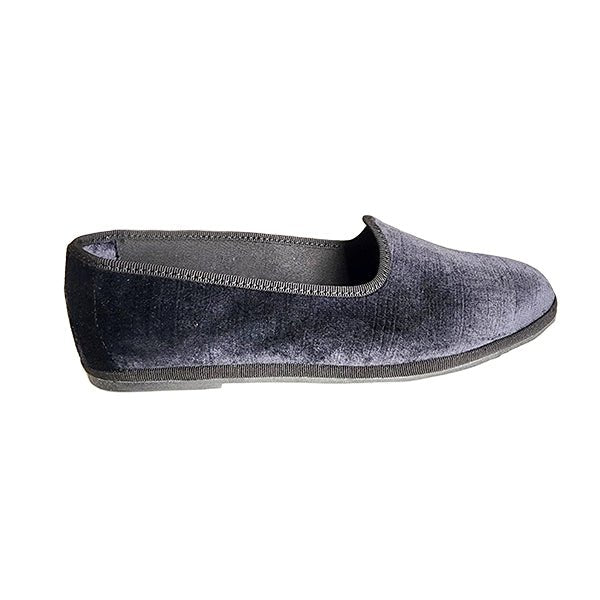 Mar Soreli Graffiato Seta Friulane Velvet Black Slip On by Mar Soreli – Don't Panic Shoes