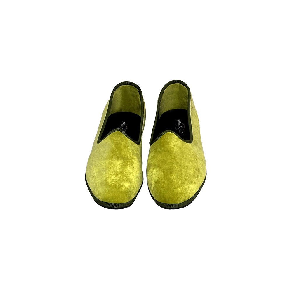 Mar Soreli Tradizionale Women’S Pistacchio Oliva Leather Slip On by Mar Soreli – Don't Panic Shoes