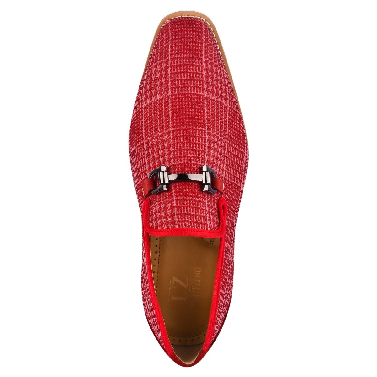 Megaball Mens Casual Textile Printed Buckle Shoes Loafers by Libertyzeno – Don't Panic Shoes