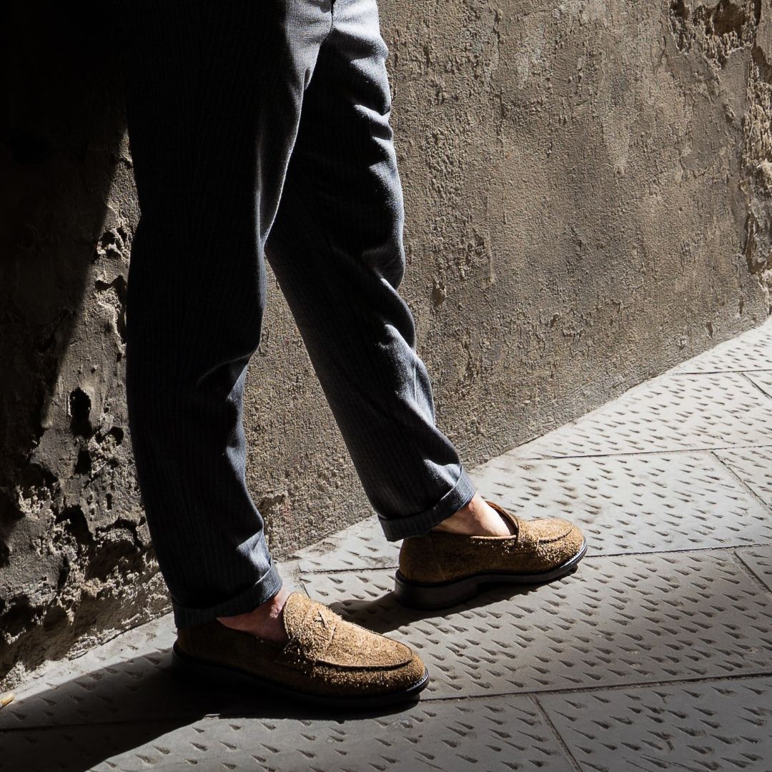 Men's Antelope Textured Suede Lug Centesimo Men's Footwear by Del Toro Shoes – Don't Panic Shoes