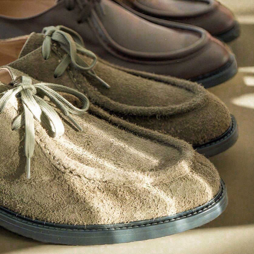 Men's Antelope Textured Suede Tuscan Moc Boot Men's Footwear by Del Toro Shoes – Don't Panic Shoes