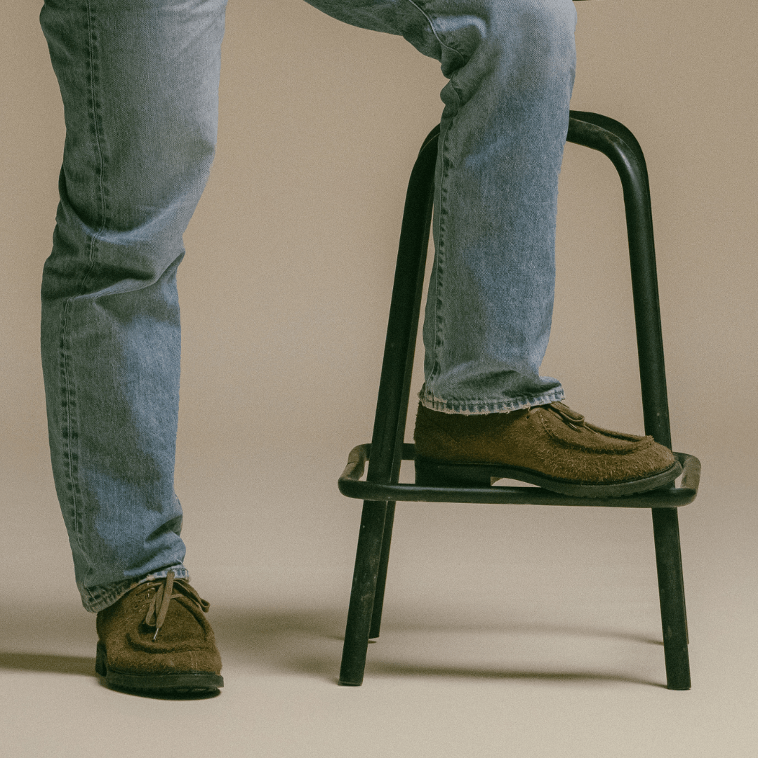 Men's Antelope Textured Suede Tuscan Moc Boot Men's Footwear by Del Toro Shoes – Don't Panic Shoes