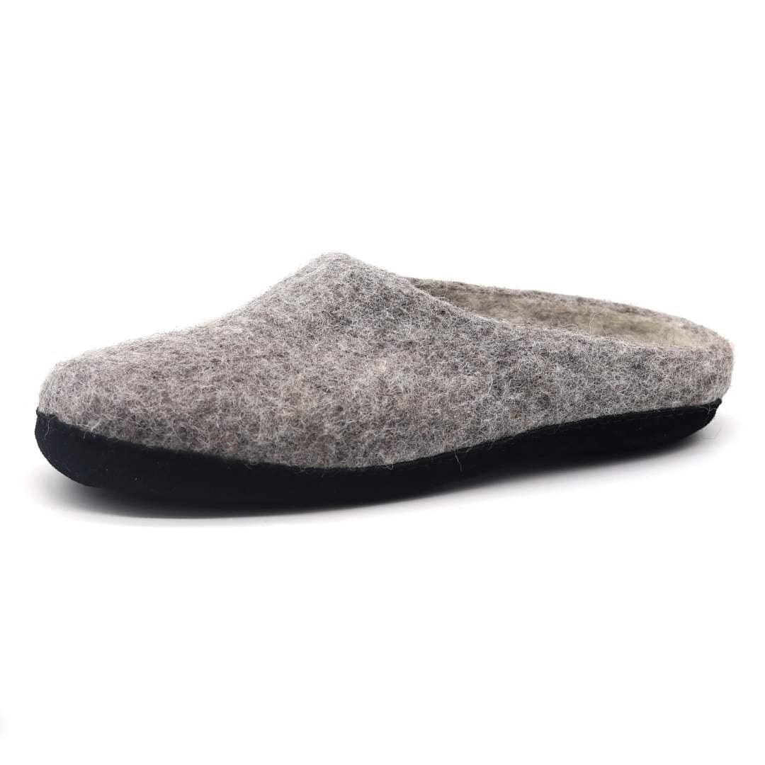 Men's Astoria Noir Wool House Slippers Indoor Slippers by Nootkas – Don't Panic Shoes