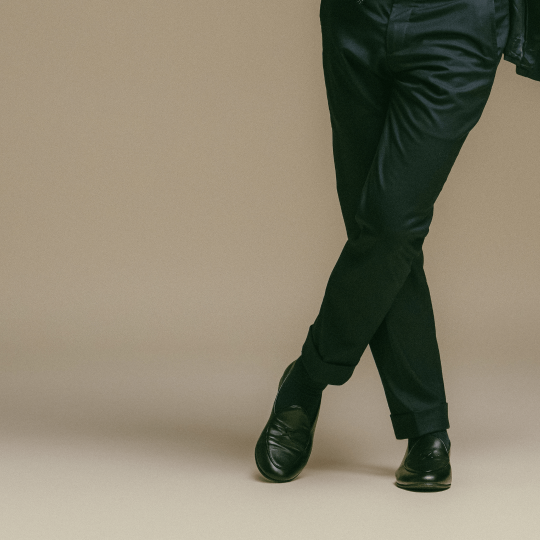 Men's Black Leather Milano Loafer Men's Footwear by Del Toro Shoes – Don't Panic Shoes