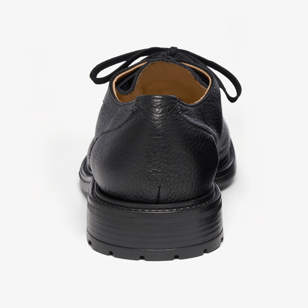 Men's Black Pebbled Leather Tuscan Moc Boot Men's Footwear by Del Toro Shoes – Don't Panic Shoes