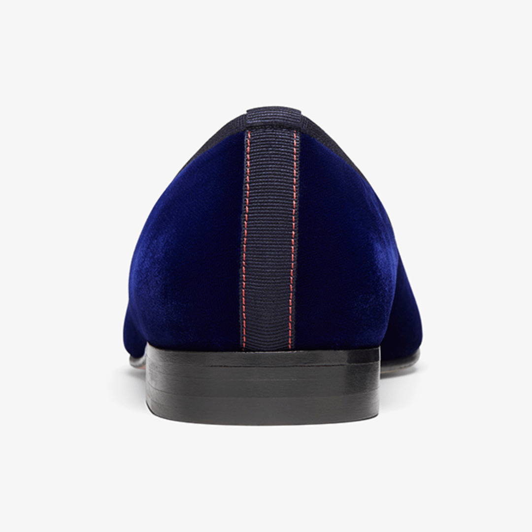 Men's Blue Velvet Slipper Ii Men's Footwear by Del Toro Shoes – Don't Panic Shoes