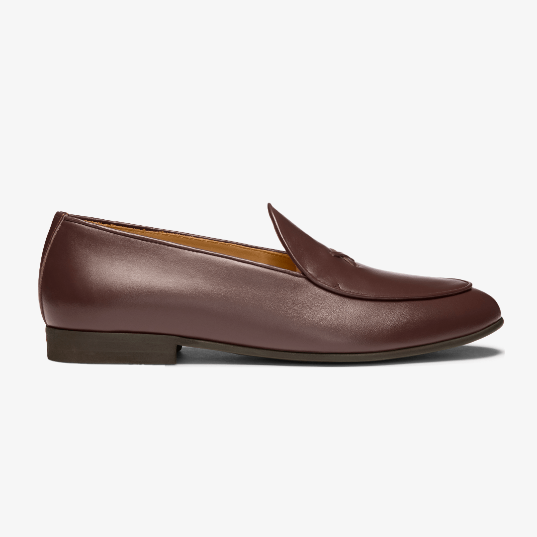 Men's Brown Leather Milano Loafer Men's Footwear by Del Toro Shoes – Don't Panic Shoes