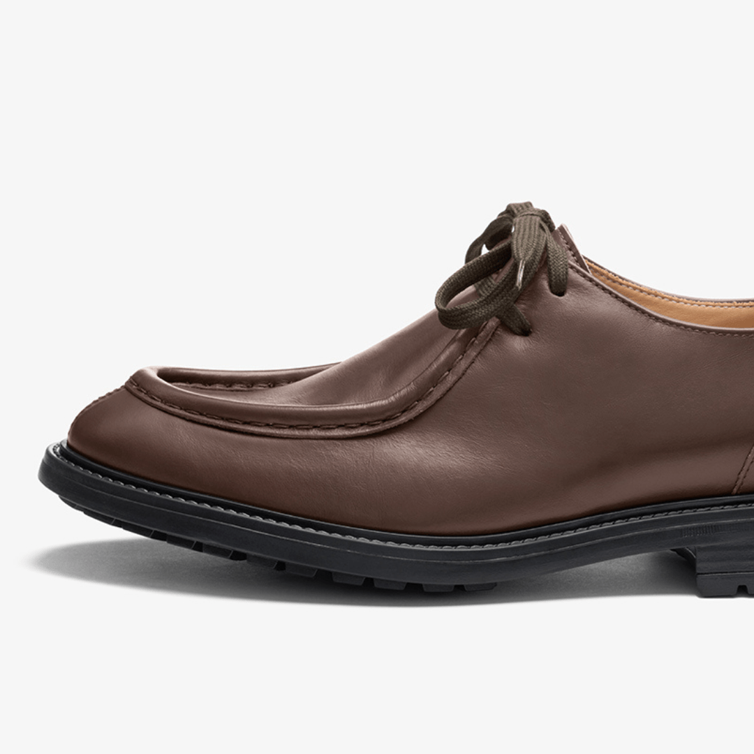 Men's Brown Leather Tuscan Moc Boot Men's Footwear by Del Toro Shoes – Don't Panic Shoes