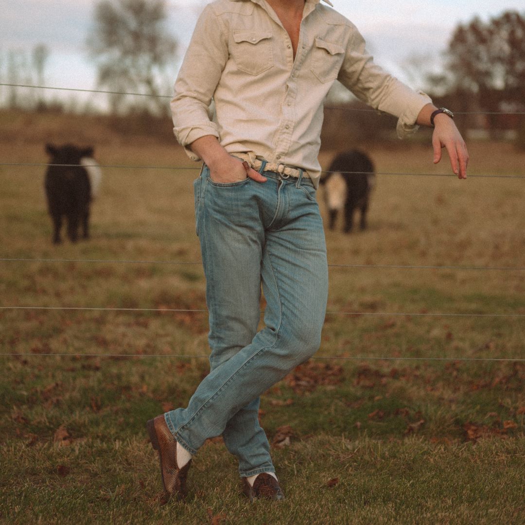 Men's Brown Snakeskin Milano Loafer Men's Footwear by Del Toro Shoes – Don't Panic Shoes