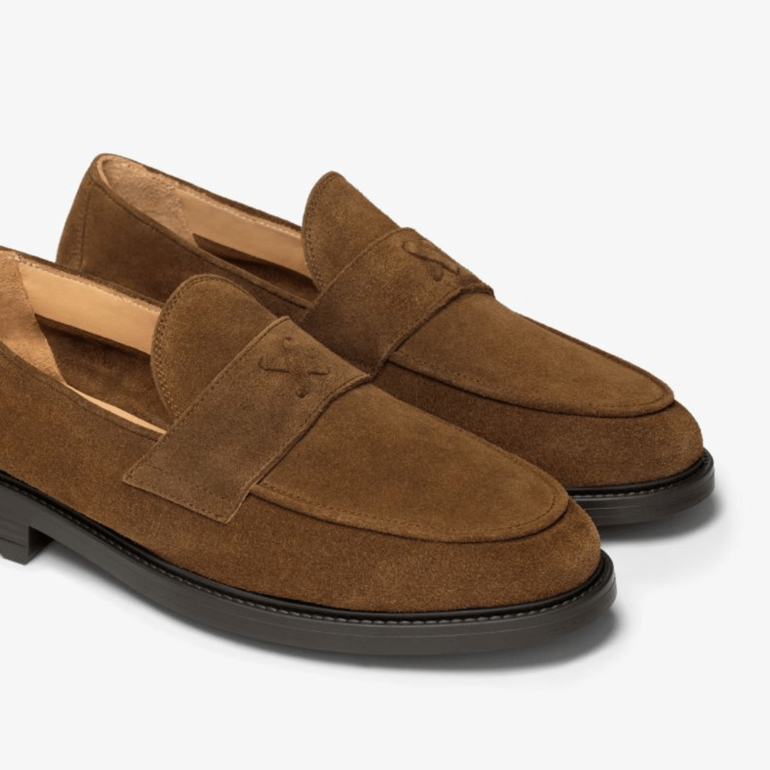 Men's Brown Suede Lug Centesimo Men's Footwear by Del Toro Shoes – Don't Panic Shoes