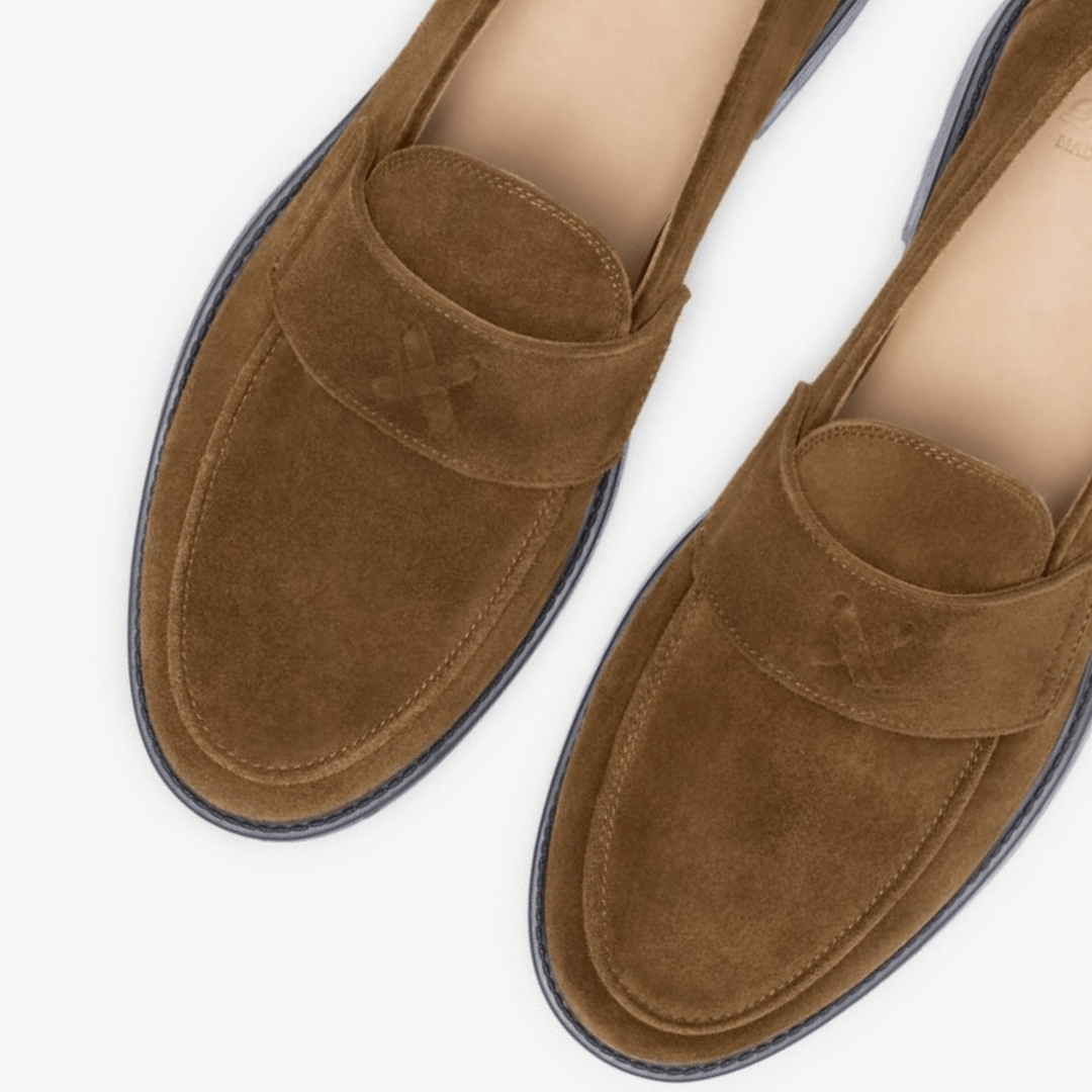 Men's Brown Suede Lug Centesimo Men's Footwear by Del Toro Shoes – Don't Panic Shoes