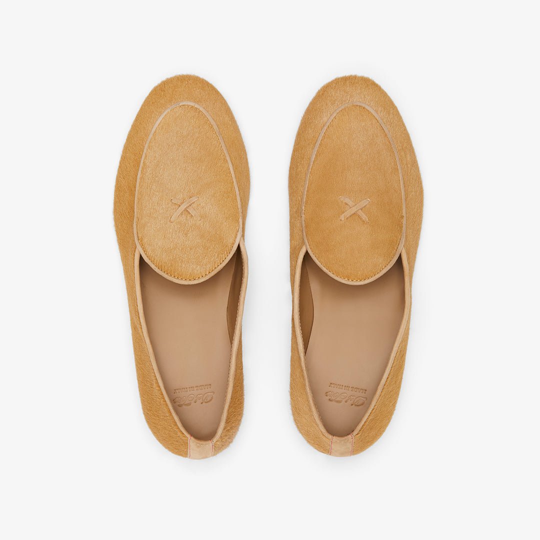 Men's Camel Pony Hair Milano Loafer Men's Footwear by Del Toro Shoes – Don't Panic Shoes