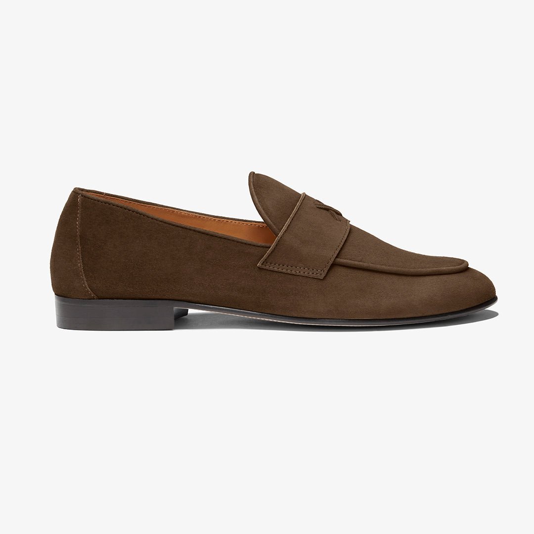 Men's Chocolate Suede Centesimo Men's Footwear by Del Toro Shoes – Don't Panic Shoes