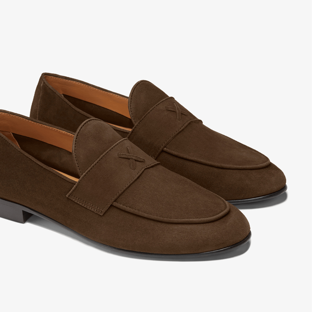 Men's Chocolate Suede Centesimo Men's Footwear by Del Toro Shoes – Don't Panic Shoes