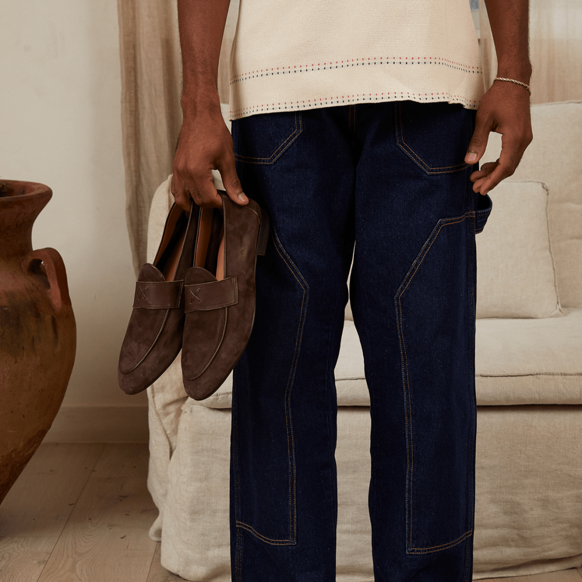 Men's Chocolate Suede Centesimo Men's Footwear by Del Toro Shoes – Don't Panic Shoes