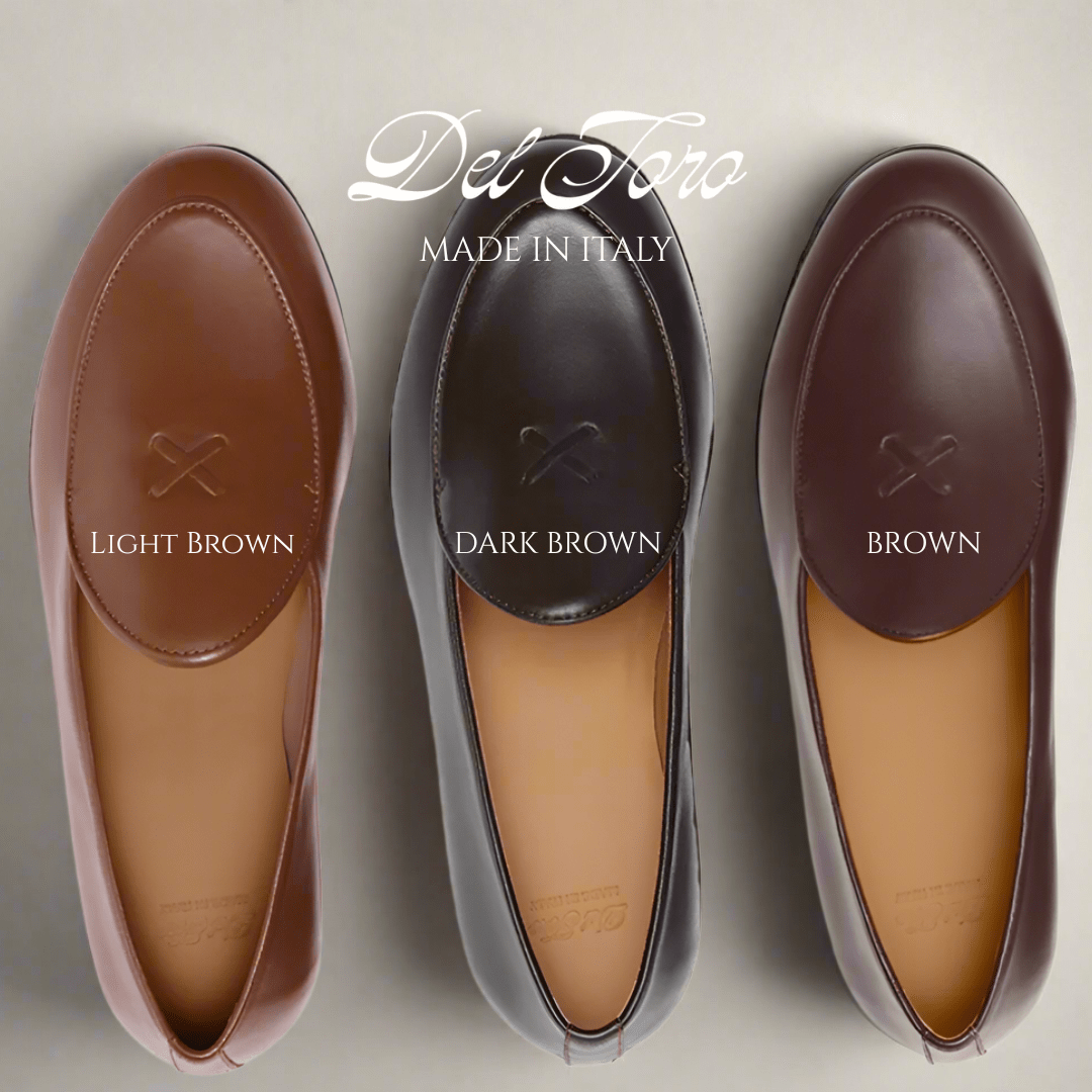 Men's Dark Brown Leather Milano Loafer Men's Footwear by Del Toro Shoes – Don't Panic Shoes