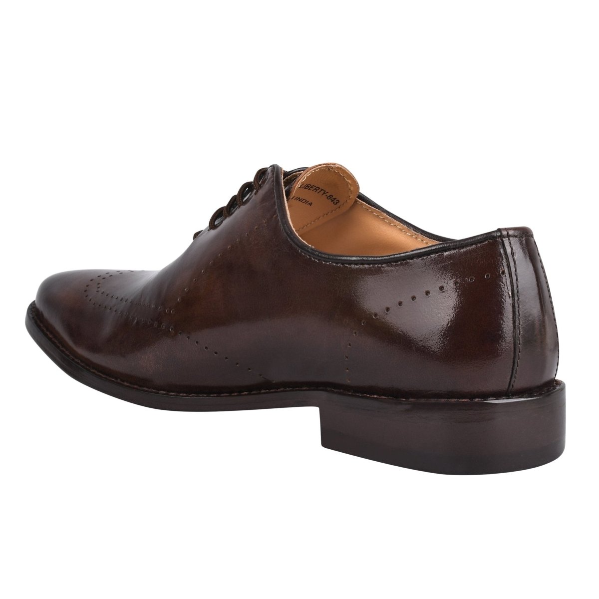 Mens Genuine Leather Wingtip Formal Business Dress Shoe Shoes by Libertyzeno – Don't Panic Shoes