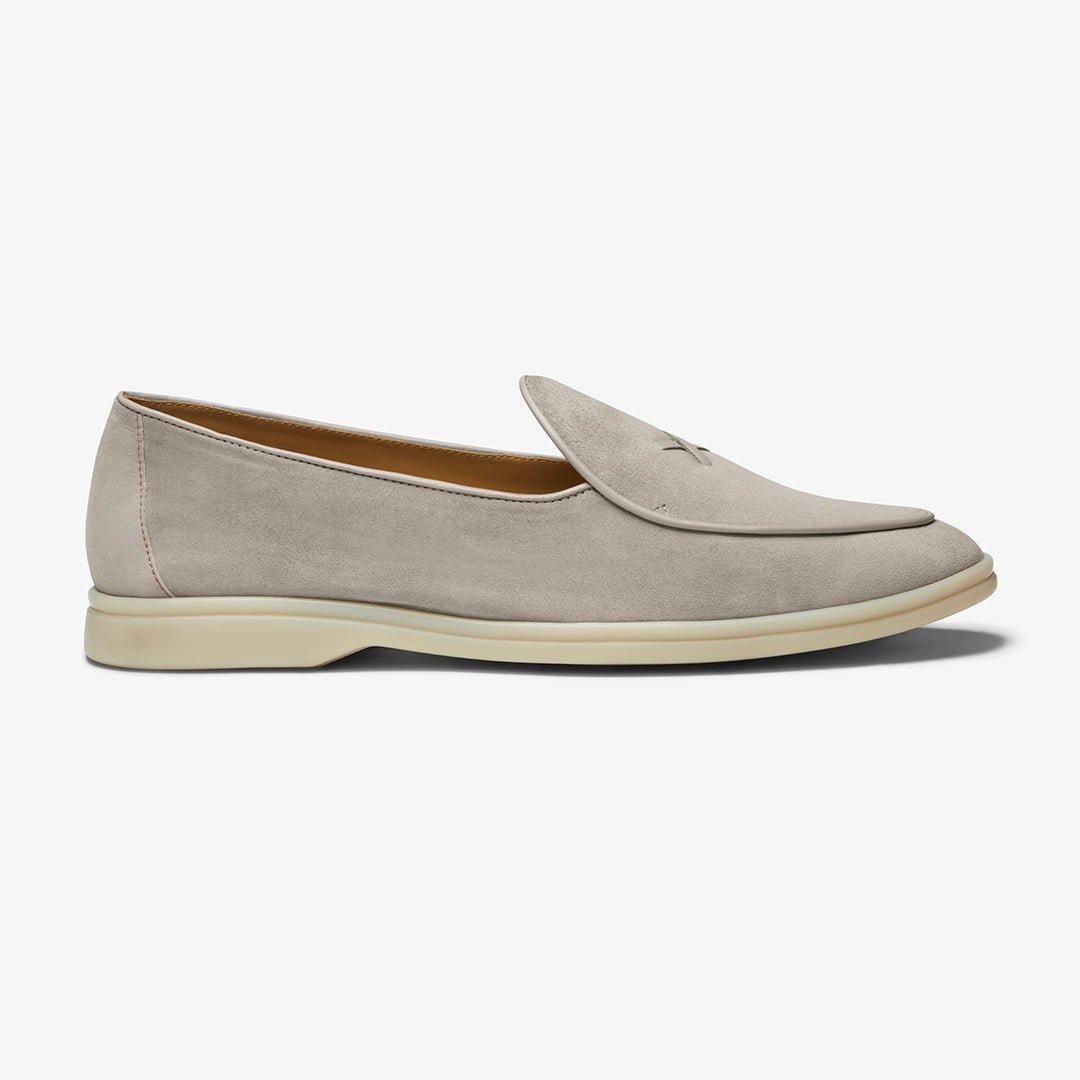 Men's Grigio Suede Viaggio Loafer Men's Footwear by Del Toro Shoes – Don't Panic Shoes