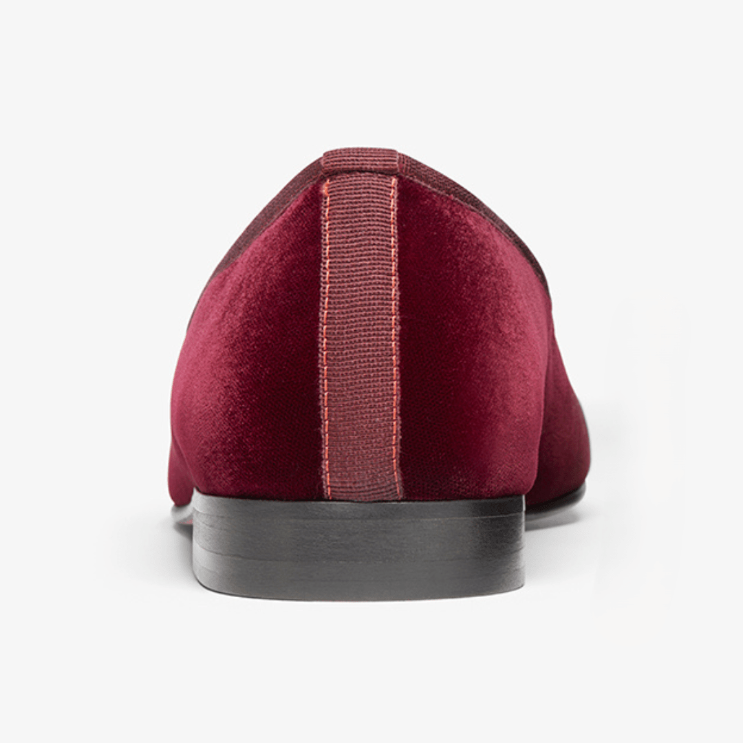 Men's Oxblood Velvet Slipper Ii Men's Footwear by Del Toro Shoes – Don't Panic Shoes