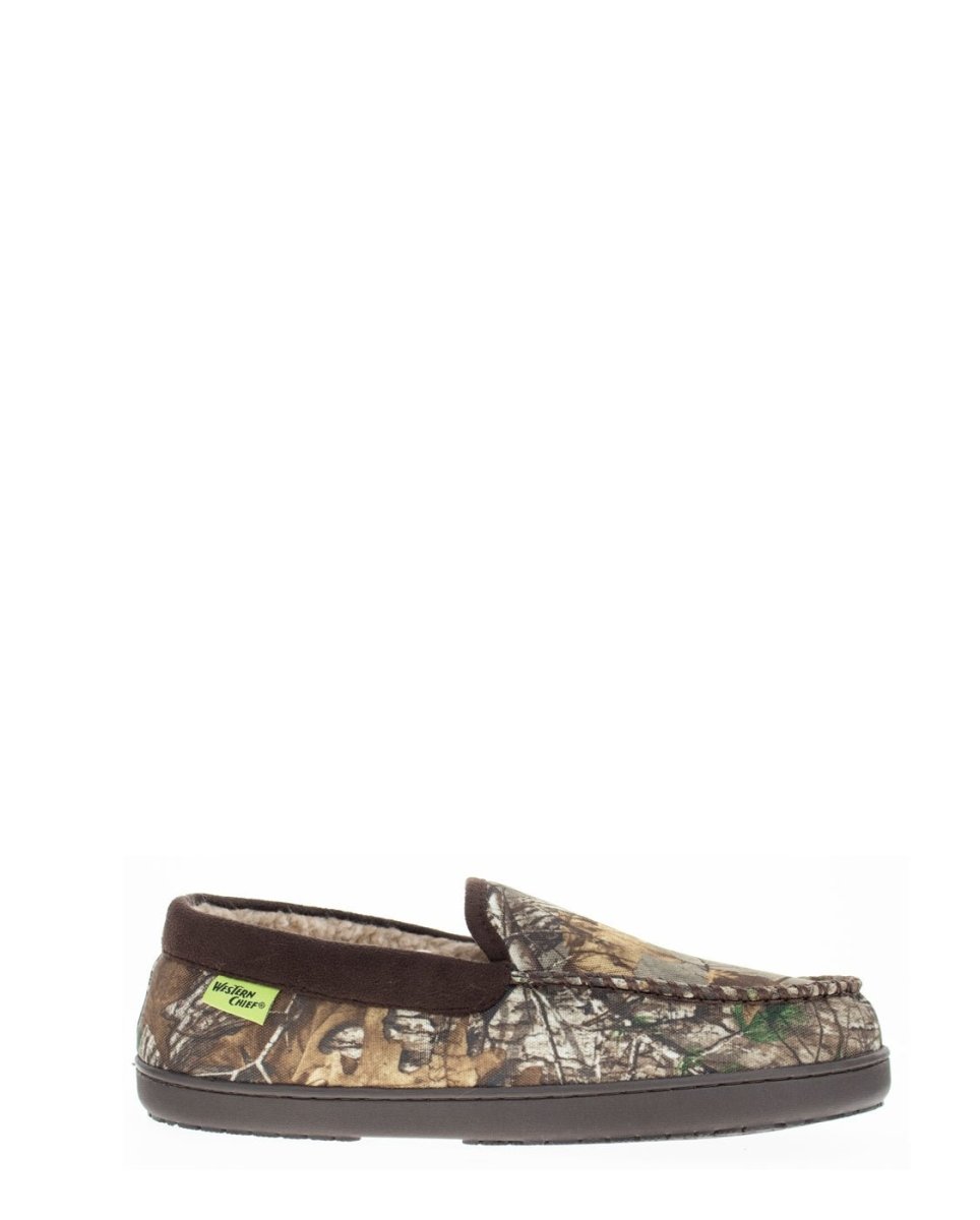 Men's Realtree Xtra 600 Sumner Slipper - Camo Slippers by Western Chief Men's – Don't Panic Shoes