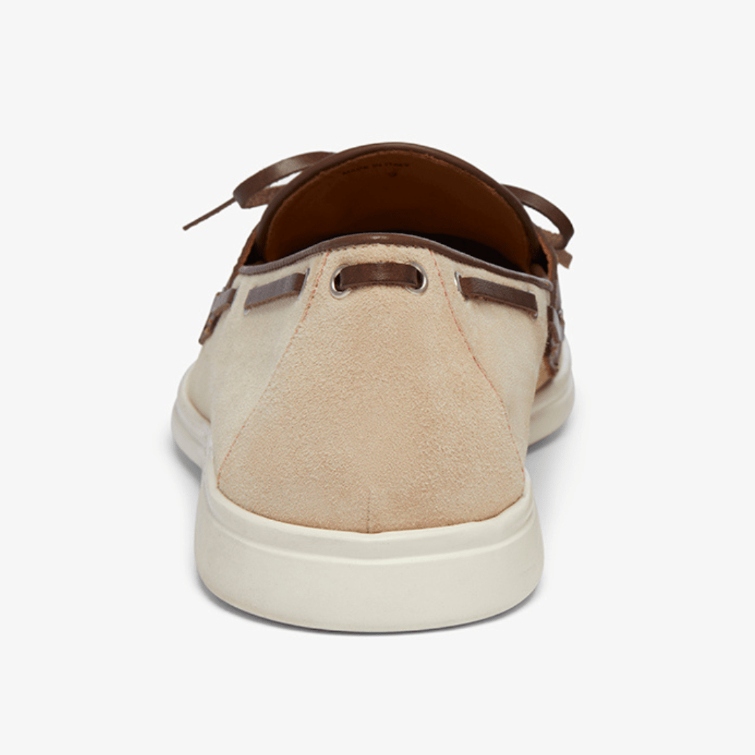 Men's Sandstone Suede Barca Yacht Loafer Men's Footwear by Del Toro Shoes – Don't Panic Shoes