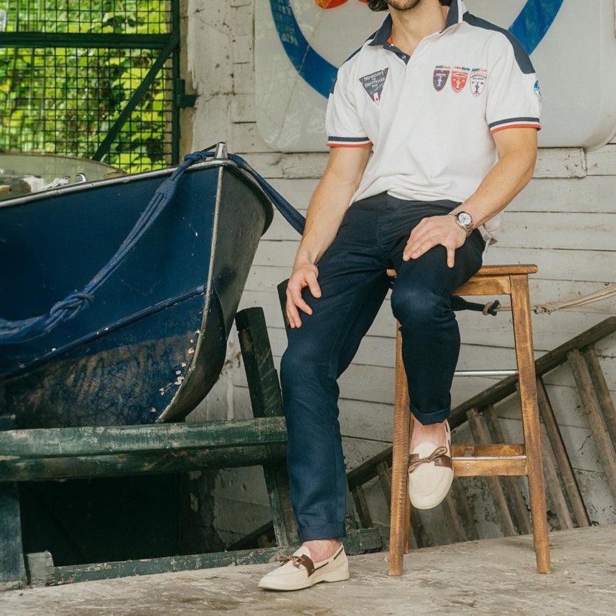 Men's Sandstone Suede Barca Yacht Loafer Men's Footwear by Del Toro Shoes – Don't Panic Shoes