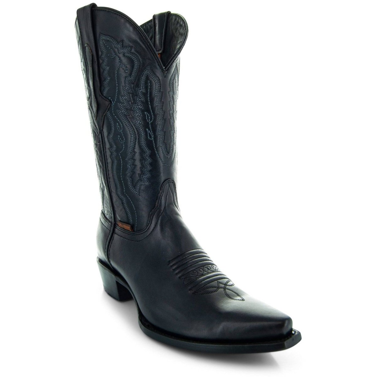 Men's Snip Toe Cowboy Boots Black (H50030) | Soto Boots Cowboy Boots by Soto Boots – Don't Panic Shoes