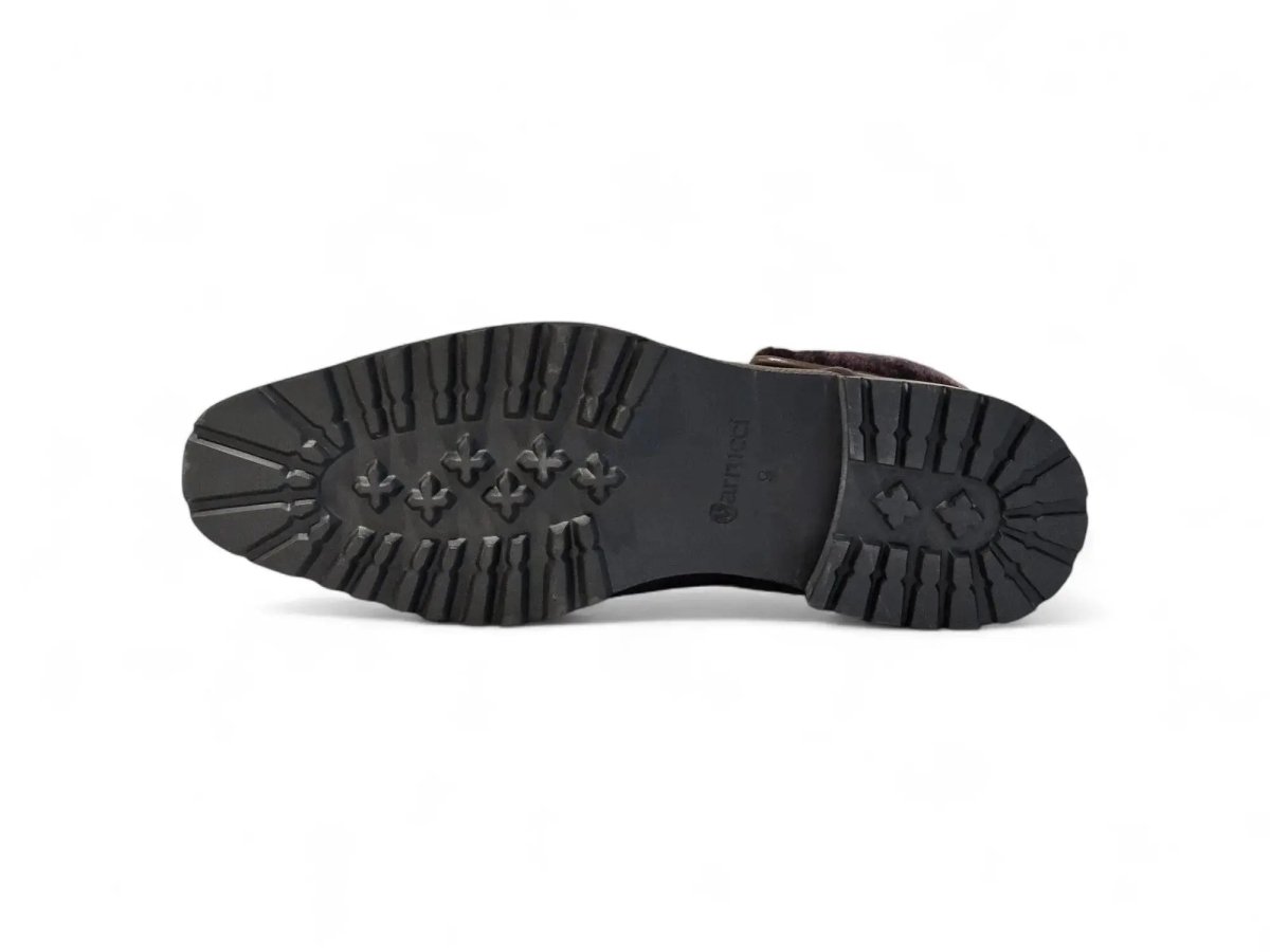 Men's Suede Combat Boot Rugged Everyday Wear Kb516 - 52s Boots by Carrucci Shoes – Don't Panic Shoes