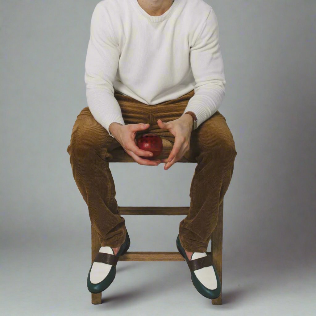 Men's Tri - Tone Leather Centesimo Men's Footwear by Del Toro Shoes – Don't Panic Shoes