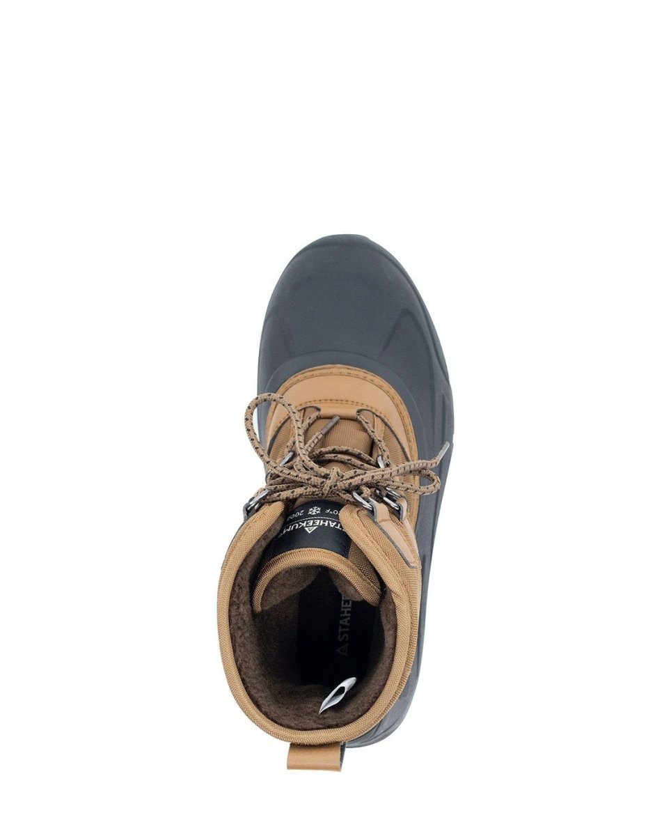 Men’S Waterproof Snow Boot Tan Thinsulate Insulated Foam Staheekum Men's Snow Boots by Staheekum Men's – Don't Panic Shoes