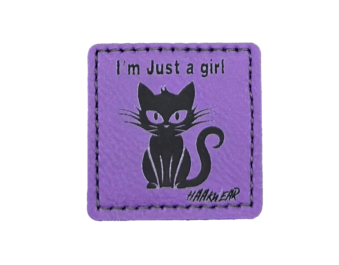 Meowgical Im Just A Girl Cat Beanie Halloween Knit Beanie by Haakwear Usa – Don't Panic Shoes