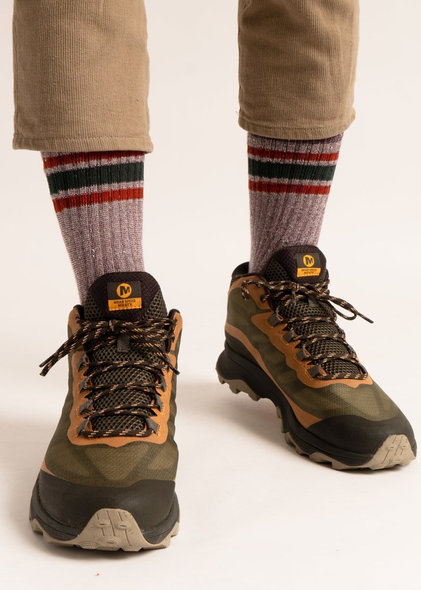Merino Activity Crew Socks by American Trench – Don't Panic Shoes