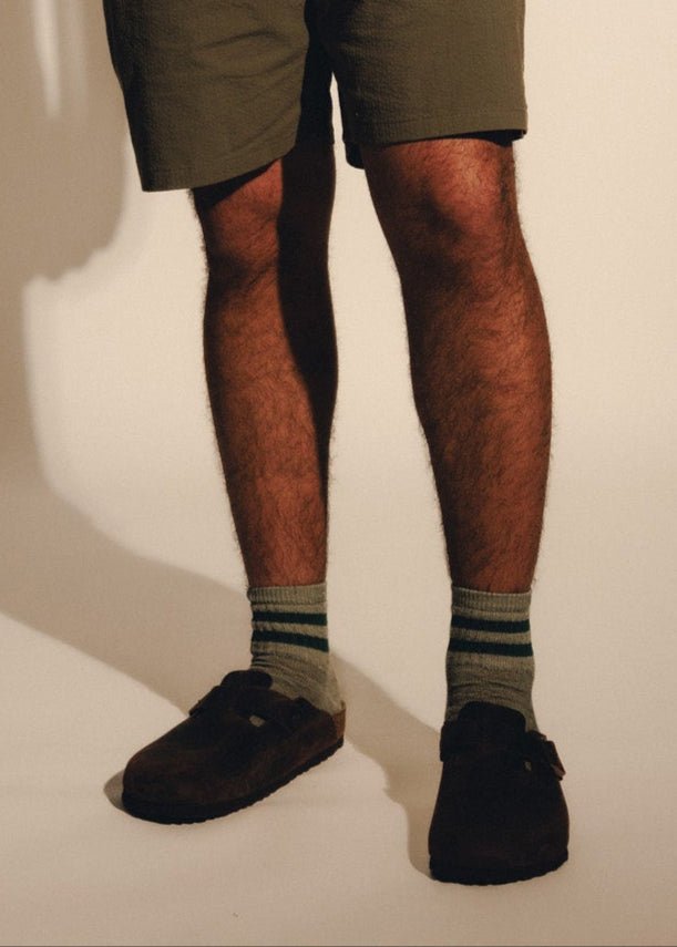 Merino Activity Quarter Crew Socks by American Trench – Don't Panic Shoes