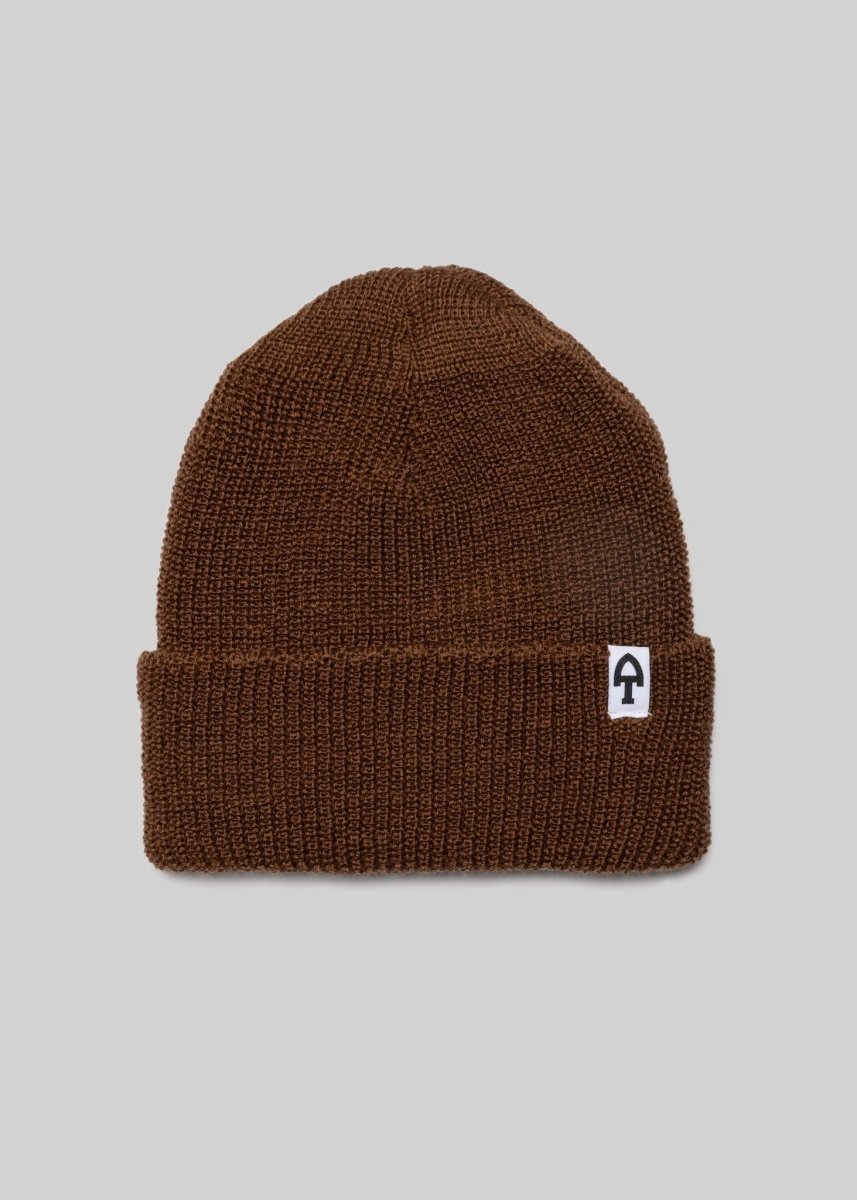 Merino Cardigan Stitch Beanie Merino Wool Lightweight Accessories by American Trench – Don't Panic Shoes