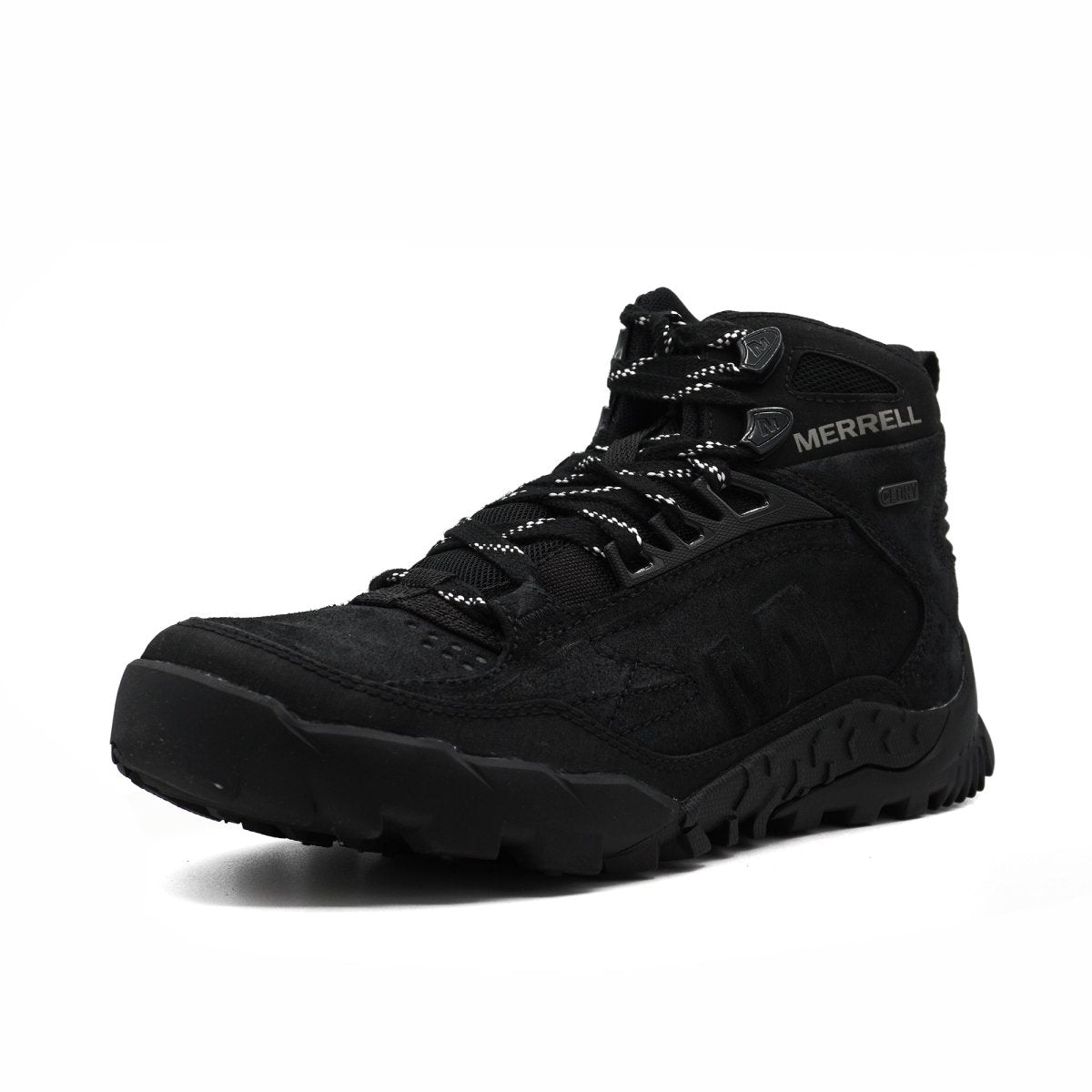 Merrell Annex Trak V Mid Wp Men’S Waterproof All Terrain Hiking Outdoor Performance Boot Black J16999 Footwear by Merrell – Don't Panic Shoes