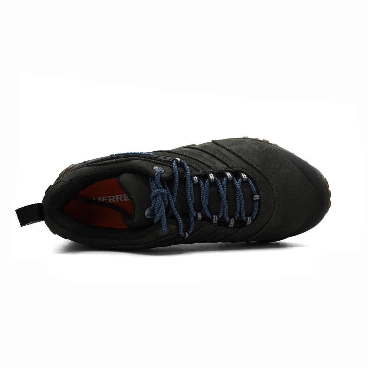 Merrell Cham Ii Mens Leather Beluga Dark Green Outdoor Hiking Trail Shoe Performance J09381 Footwear by Merrell – Don't Panic Shoes