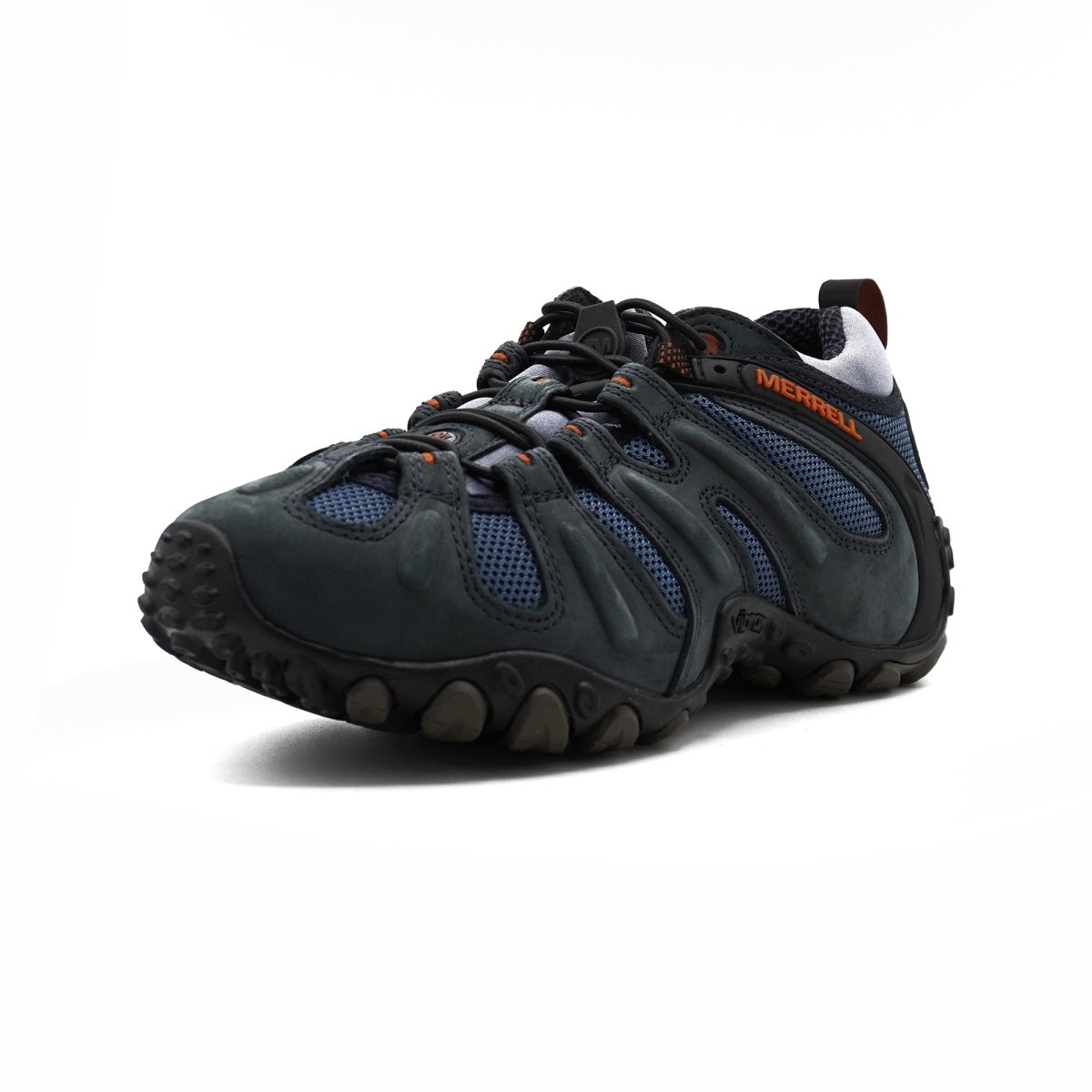 Merrell Cham Ii Stretch Men's Navy Casual Slip On Walking Shoe Comfortable Flexible Everyday J516375 Footwear by Merrell – Don't Panic Shoes