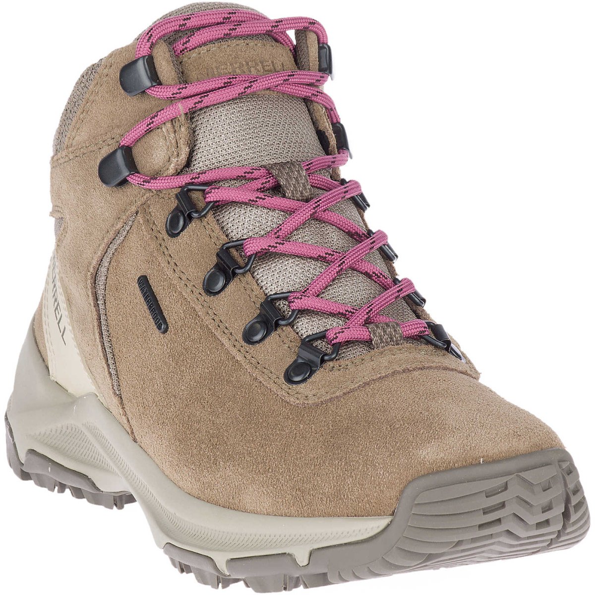 Merrell Erie Mid Wp Waterproof Trail Outdoor Hiking Ankle Boot Women’S Brindle J034248 Footwear by Merrell – Don't Panic Shoes