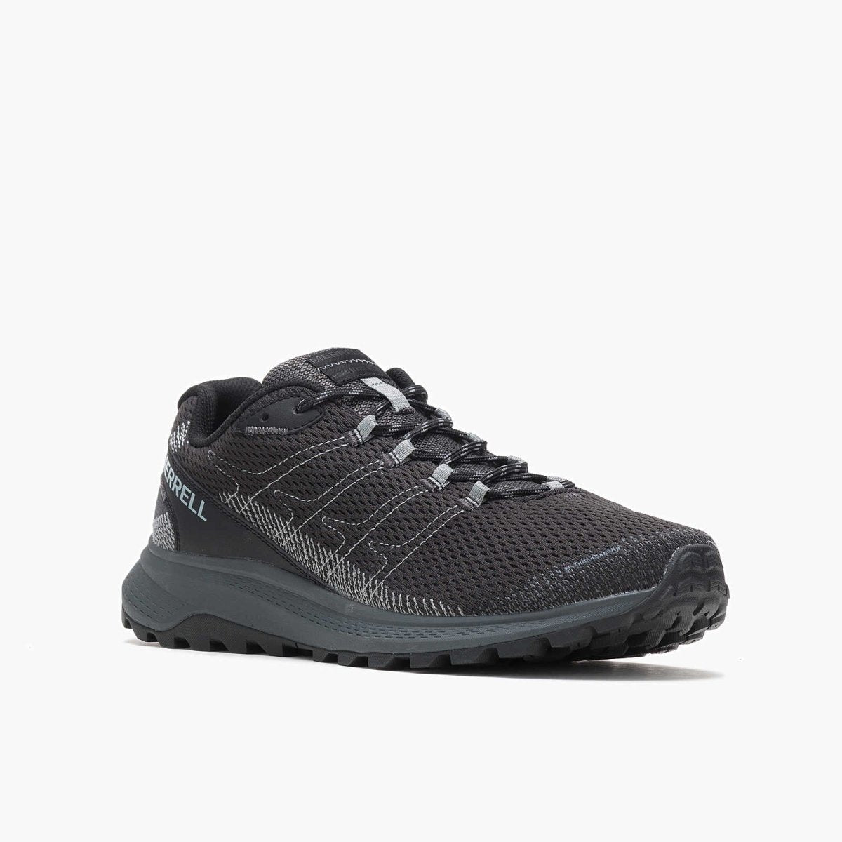 Merrell Fly Strike Men’S Black Trail Running Shoes Lightweight Breathable Comfort Performance J067157 Footwear by Merrell – Don't Panic Shoes