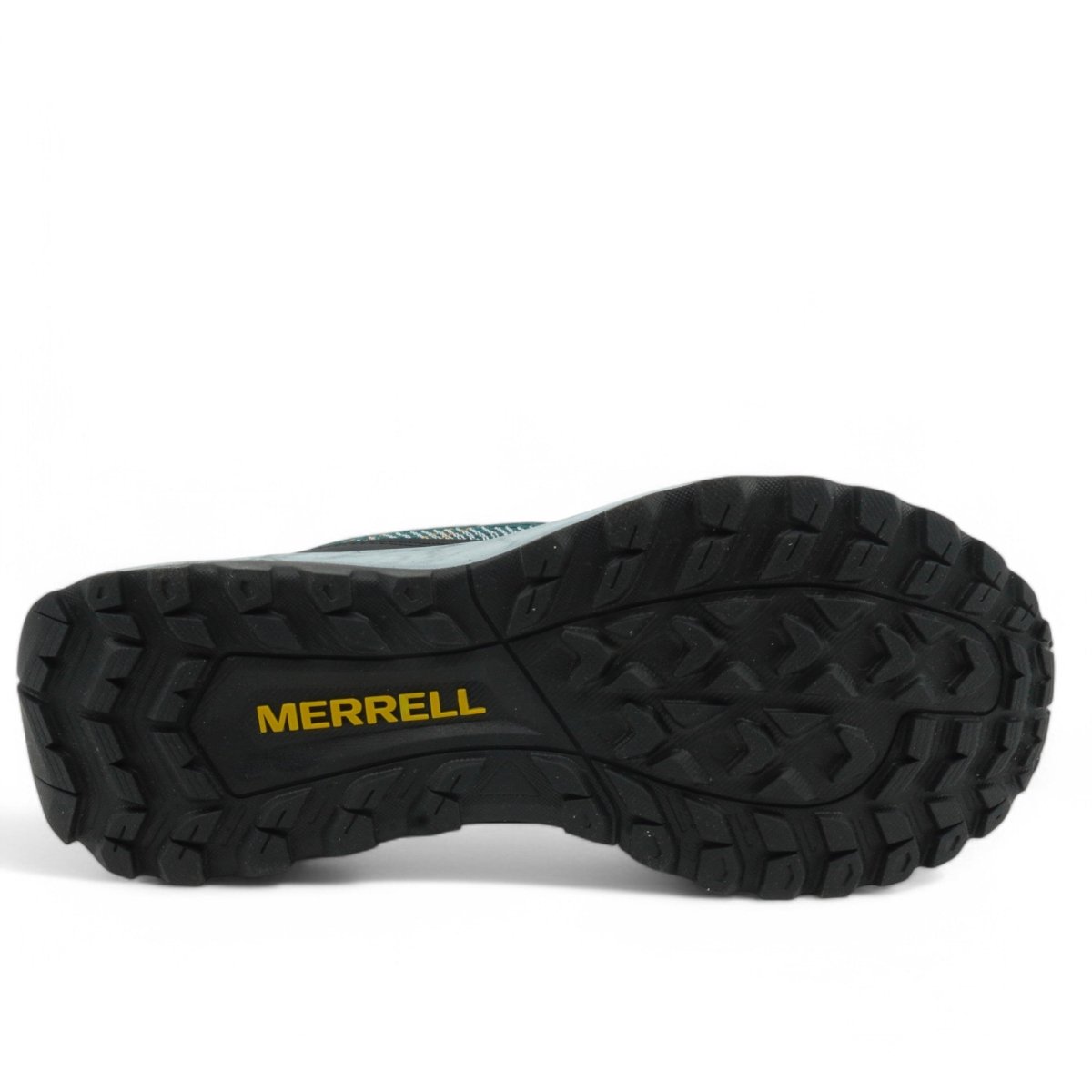 Merrell Fly Strike Men’S Lightweight Cushioning Outdoor Athletic Trail Running Shoe Seamoss Lake J067475 Footwear by Merrell – Don't Panic Shoes