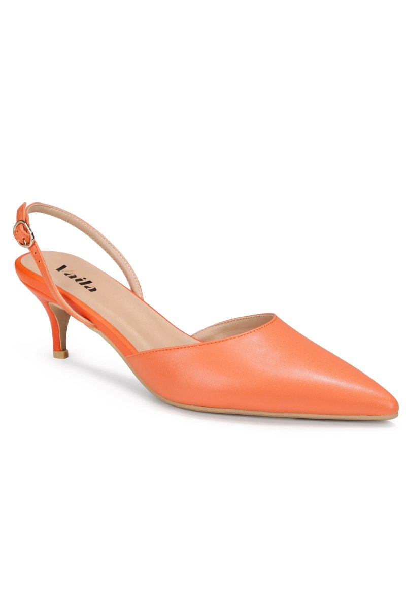Mia Slingback Apricot by Vaila Shoes – Don't Panic Shoes