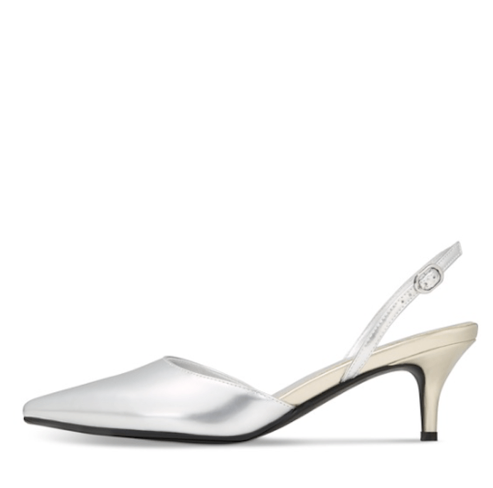 Mia Slingback Metallic by Vaila Shoes – Don't Panic Shoes