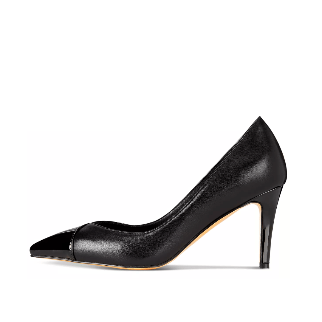 Michelle Pumps Black Shoes by Vaila Shoes – Don't Panic Shoes