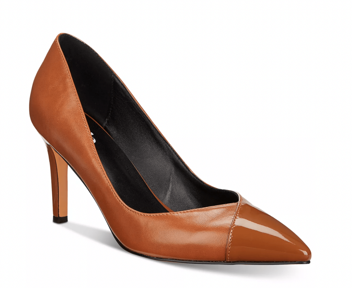 Michelle Pumps Coffee Shoes by Vaila Shoes – Don't Panic Shoes