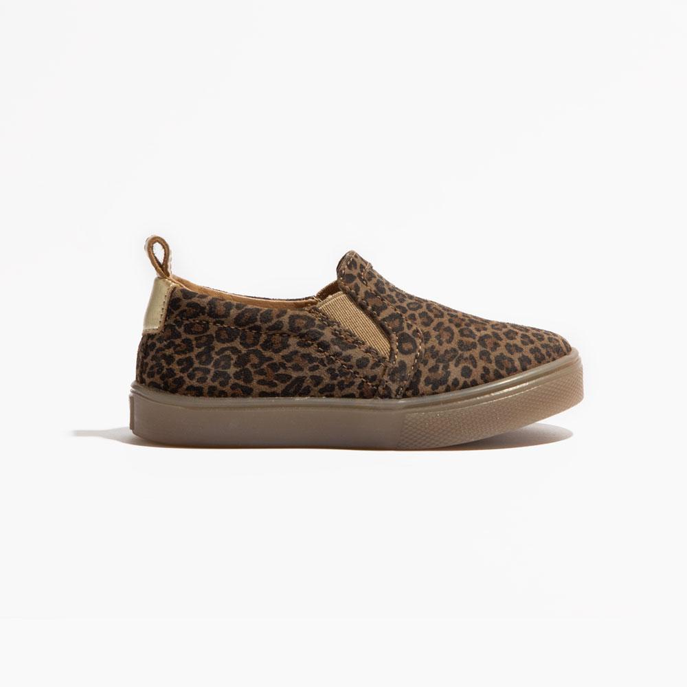 Micro Leopard Classic Slip On Kids - Slip - On Sneaker by Freshly Picked – Don't Panic Shoes