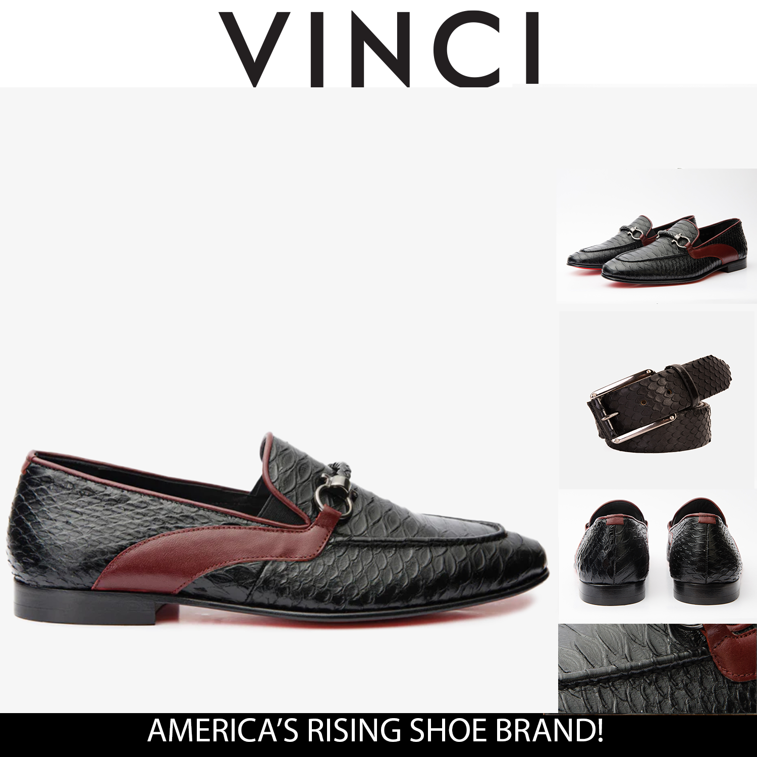 The Milano Black Shoe Bit Loafer Men Shoe Final Sale!