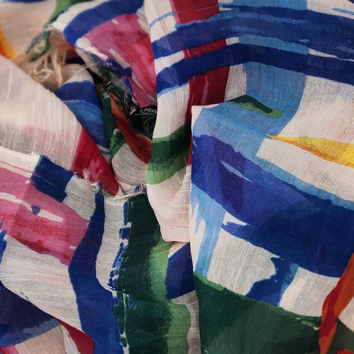 Miró Off White 50 Bamboo Fiber Handcrafted In Florence Bamboo Scarves by Mar Soreli – Don't Panic Shoes