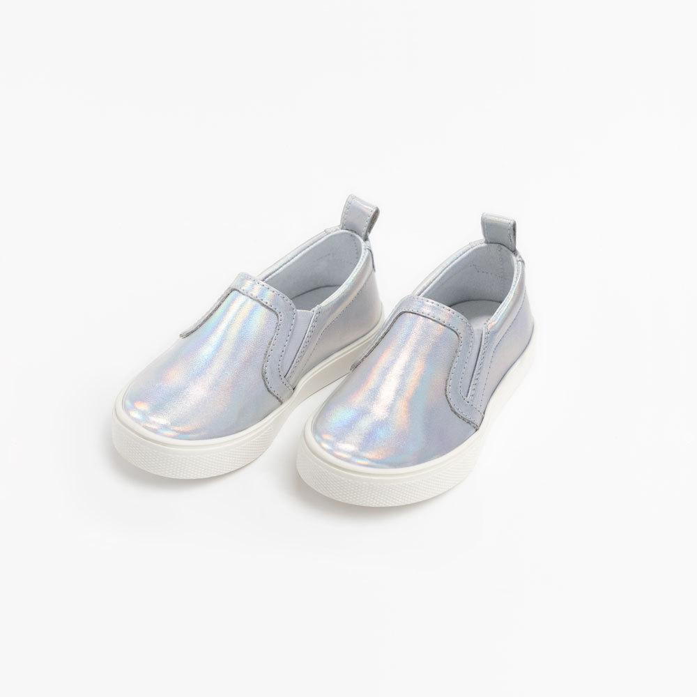 Misty Laser Classic Slip On Sneaker Kids - Slip - On Sneaker by Freshly Picked – Don't Panic Shoes